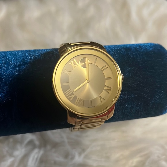 Movado Accessories - Like New Movado Bold Gold Watch